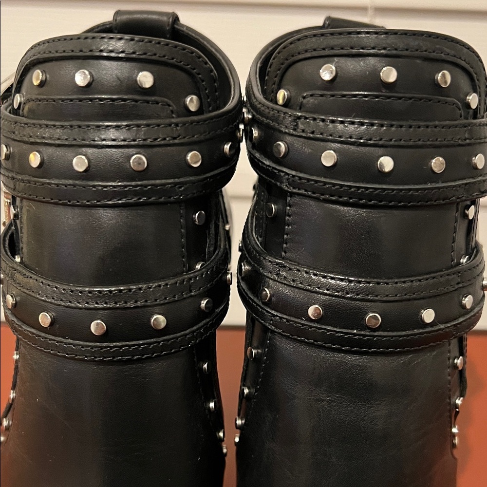 ICHAEL KORS Studded Blaze Open-Toe Ankle Boot - Picture 4 of 11